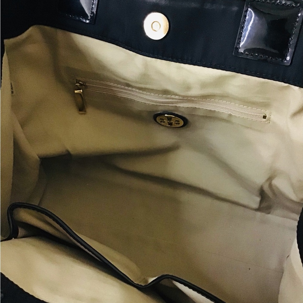 Tory Burch Small Ella Tote Bag Purse - Picture 8 of 10